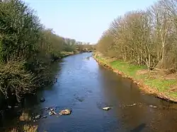 Near the old Shewalton house and estate, Drybridge.