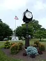 Corner of Philadelphia and Lancaster Avenues. War Memorial.