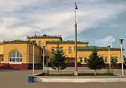 Railway Station in Shimanovsk