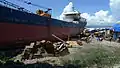 The m/v Eva Jocelyn washed ashored Typhoon Haiyan in 2013.