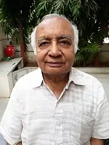 at his home in Vadodara, December 2017