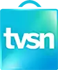 The TVSN shopping bag logo