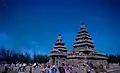 Shore Temple night