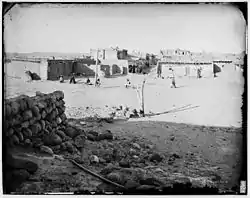 Zia Pueblo in the late 1800s.