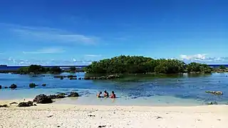 Doot Beach (also known as "Secret Beach") in Dapa