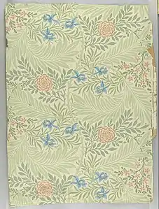 Larkspur design (1874) (Cooper-Hewitt Museum)