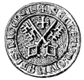 Seal of Riga in 1368