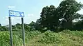 Road sign off the main road between Sambir and Drohobych