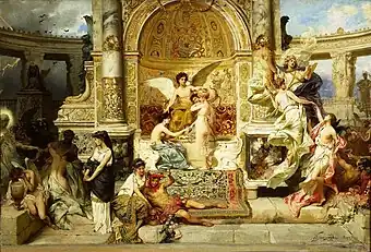 Curtain for the Juliusz Słowacki Theatre in Kraków