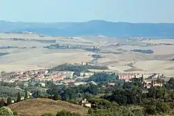 View of Taverne d'Arbia