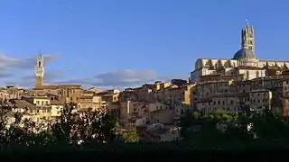 Siena, Campanile Palazzo Pubblico & Duomo