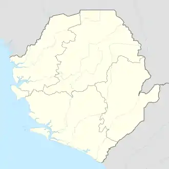 Magburaka is located in Sierra Leone