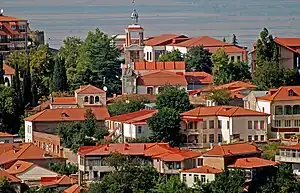 Signagi as seen from a nearby hill