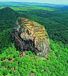 Image 23Sigiriya in Sri Lanka is one of the oldest landscape gardens in the world. (from History of gardening)