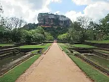 Image 9Sigirya gardens in Sri Lanka. (from History of gardening)