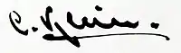 Signature of Catharina Klein