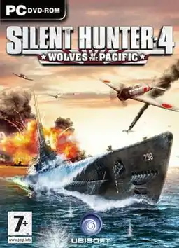 Silent Hunter 4: Wolves of the Pacific Box cover.