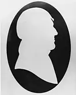 Silhouette of Senator Charles Cutts