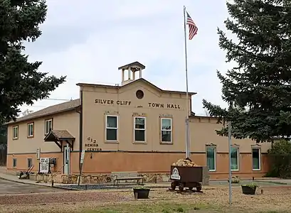 The Silver Cliff Town Hall