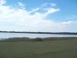 Silver Lake, behind the Lake–Sumter State College campus