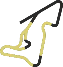 Silverstone World Rallycross layout