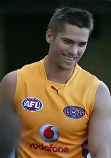 Simon Black, Brisbane Brownlow medallist and 3 time premiership player in 2008