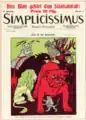 Cover illustration by Thomas Theodor Heine for the magazine Simplicissimus in 1910