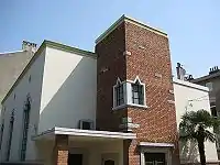 Current view of the surviving Orthodox synagogue