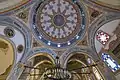 Sinan Pasha Mosque: view of the central dome, looking towards the side