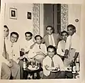 Sindhi Boys night out in Malta, 1960s