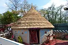 A hut in Thar desert, Sindh