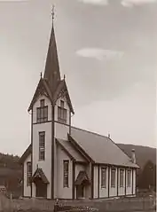 Older view of the present church