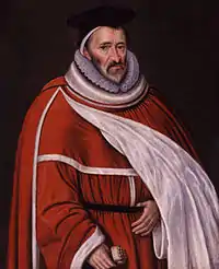 Sir Edmund Anderson, who stood in for Bromley during his final illness, as well as in Inner Temple matters.