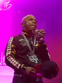 Sisqó performing in 2018