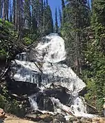 Skalkaho Falls from Montana Highway 38 in the Bitterroot National Forest