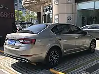 2017 facelift in China (rear view, liftback)