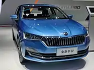 2020 Škoda Rapid sedan in China (front)