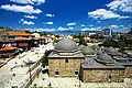 View over Daut Paşa Hamam