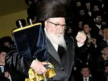 Grand Rabbi David Twersky, Skverer Rebbe, a scion of the Chernobyl dynasty