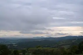 Cobbler Mountains viewed from Sky Meadows State Park in Delaplane