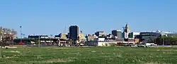 Downtown Lincoln skyline