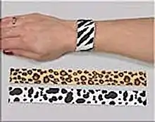 Image 18Slap bracelet worn by young girls in the early-1990s (from 1990s in fashion)