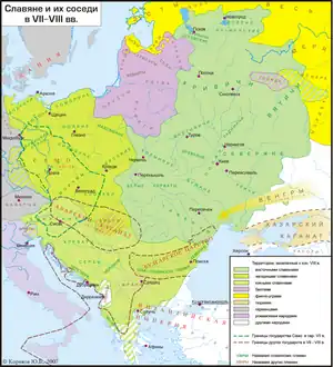 Image 18Baltic tribes (purple) in 7–8th centuries (from History of Latvia)