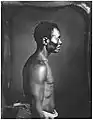Fassena a mandingo Carpender on Wade Hampton Plantation, South Carolina[Note a full face picture can be found at https://saa3dm.org/2021/11/16/1850]