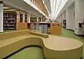 Section of library