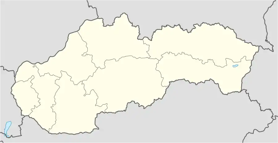 Rozhanovce is located in Slovakia