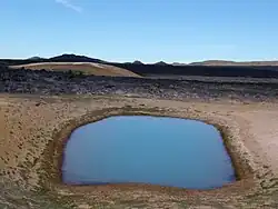 Small lake in Krafla