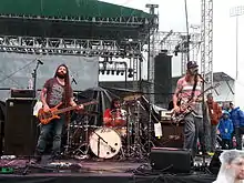 Smile Empty Soul performing at South by So What?! music festival in March 2014