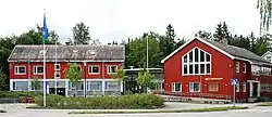 View of the municipal government building in Snåsa