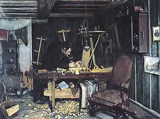 Joiner's Workshop  (1881)